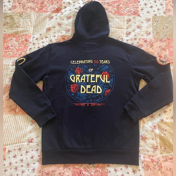 NWOT Grateful Dead Fare Thee Well GD50 hooded sweatshirt - Picture 5 of 9